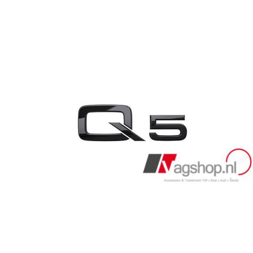 Audi Q5 FY Blackline embleem achterzijde